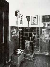Interior of Sander's home