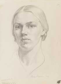 Nora Heysen Self portrait 1926. Gift of the artist 1999. © Estate of the artist - Norah_Heysen_SP