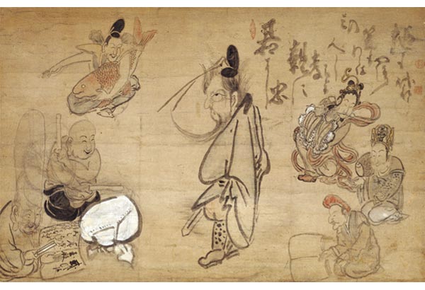 Hakuin Ekaku, Seven Gods of Good Fortune