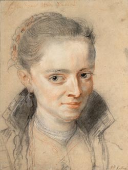 P.P.Rubens - Portrait of Suzanna Fourment