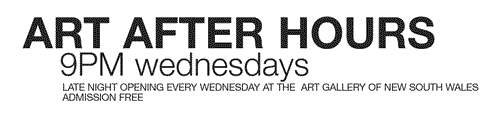 Art After Hours: Until 9pm Wednesdays