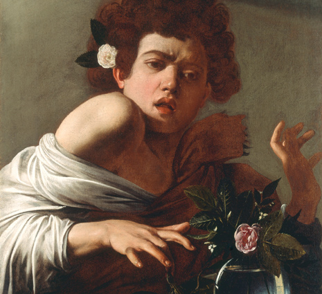 Caravaggio, Boy Bitten by a Lizard